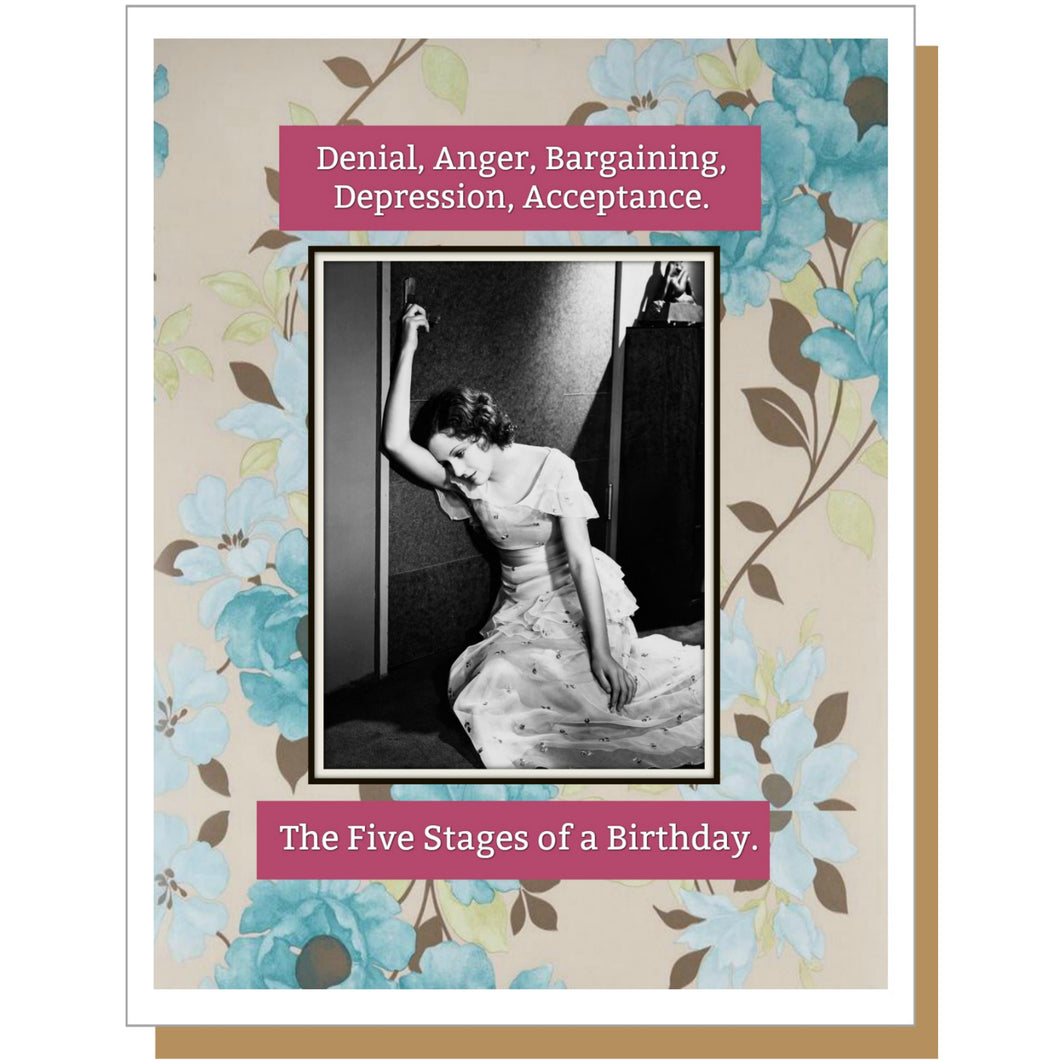 The Five Stages of a Birthday