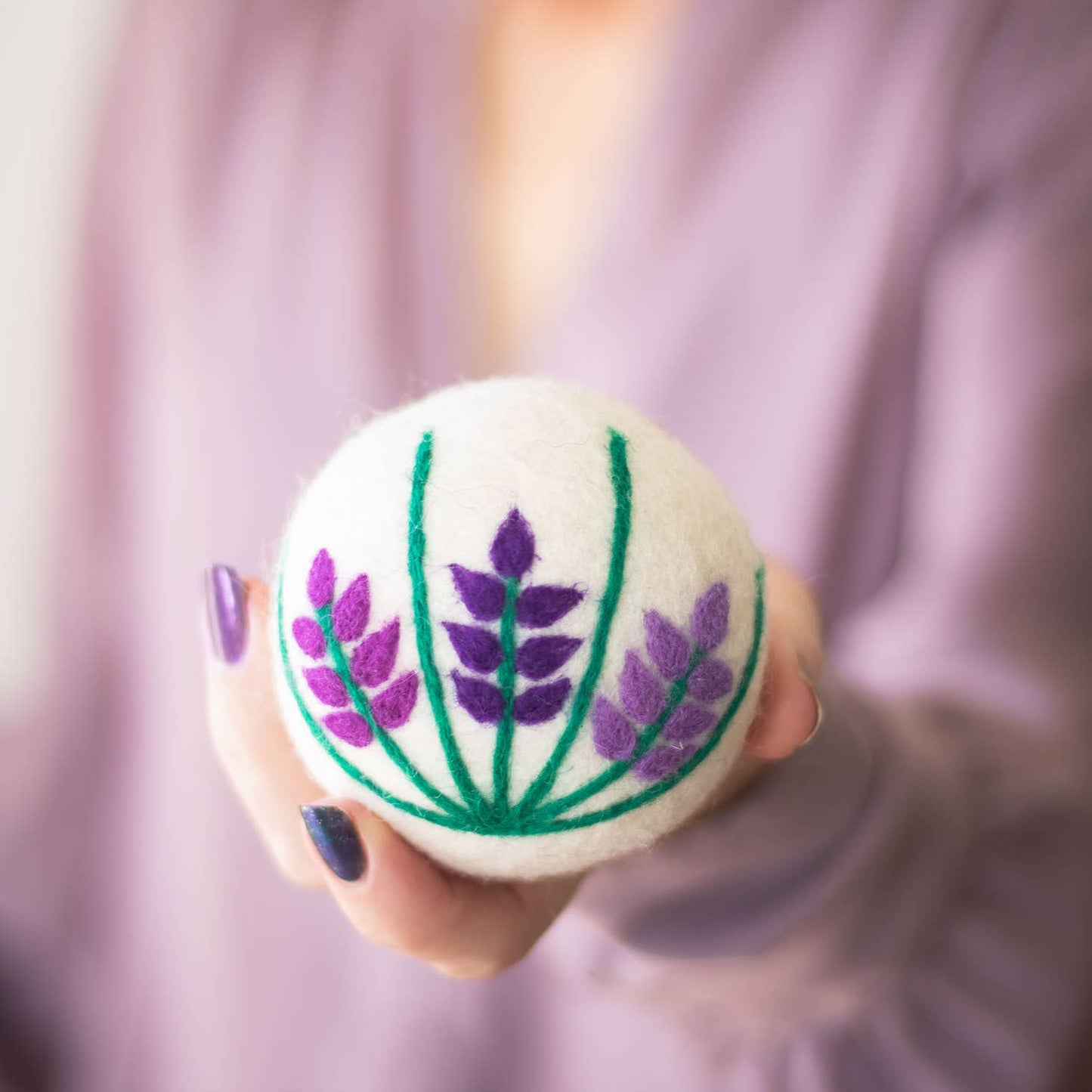 Lavender Fields Dryer Balls