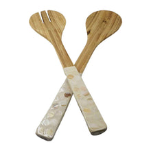 Load image into Gallery viewer, Bamboo Salad Servers

