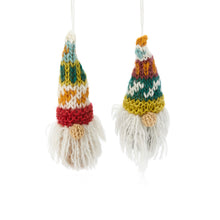 Load image into Gallery viewer, Knitted Gnome Ornaments
