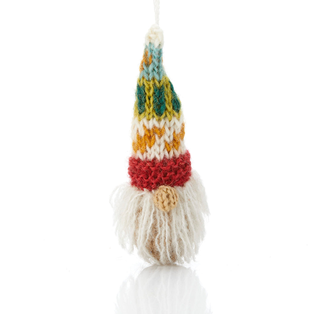 Knitted Gnome Ornaments