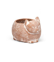 Load image into Gallery viewer, Crouching Cat Planter
