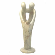 Load image into Gallery viewer, 8&quot; Family Soapstone Sculptures Natural Stone
