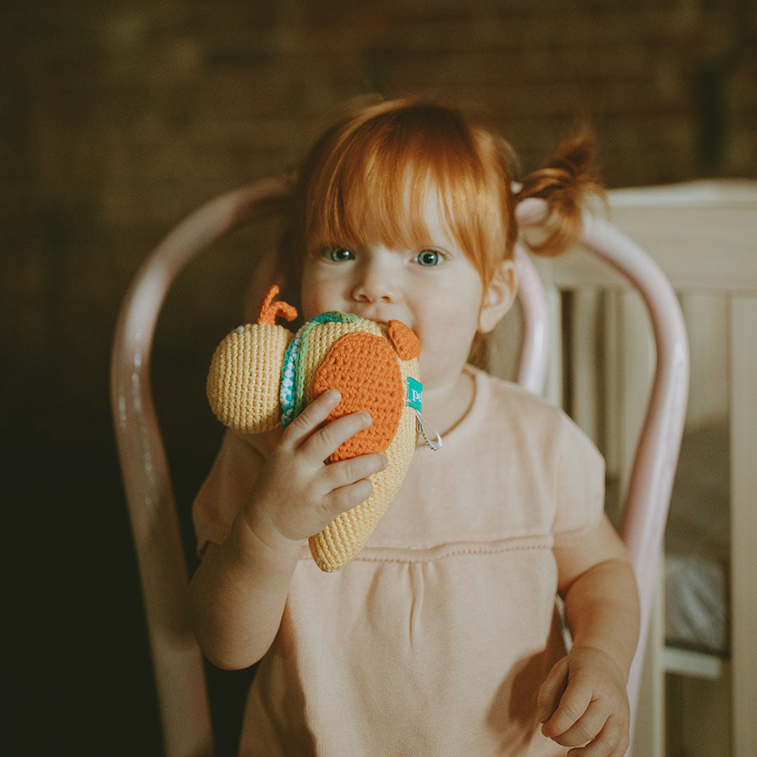 Organic Small Duck Rattle