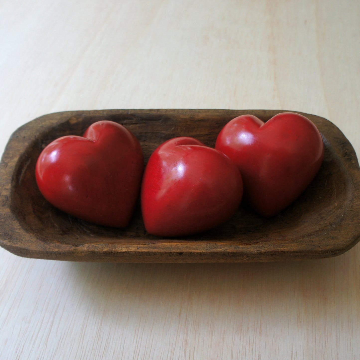 Large Red Heart Paperweight