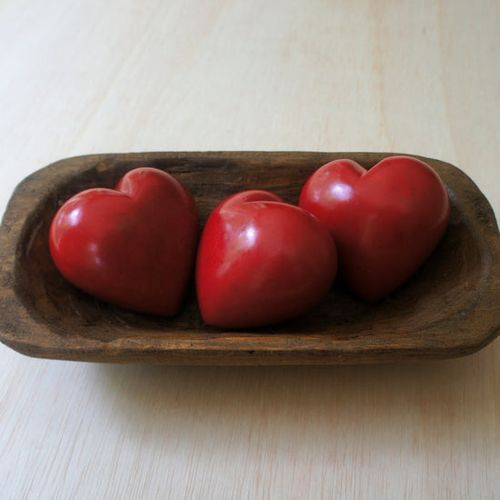 Large Red Heart Paperweight