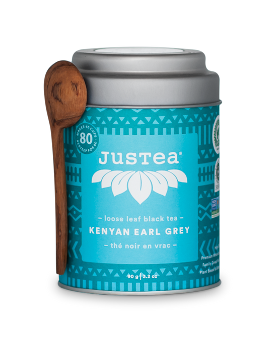 Tea Tin with Spoon