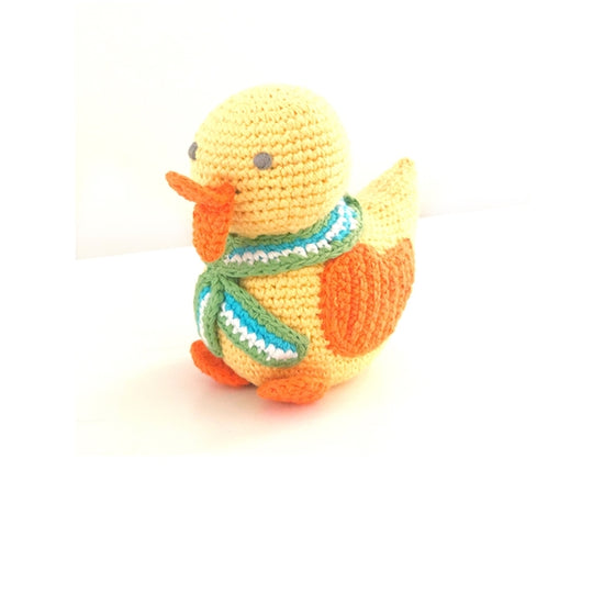 Organic Small Duck Rattle
