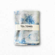 Load image into Gallery viewer, Naturally Dyed Cotton Tea Towel
