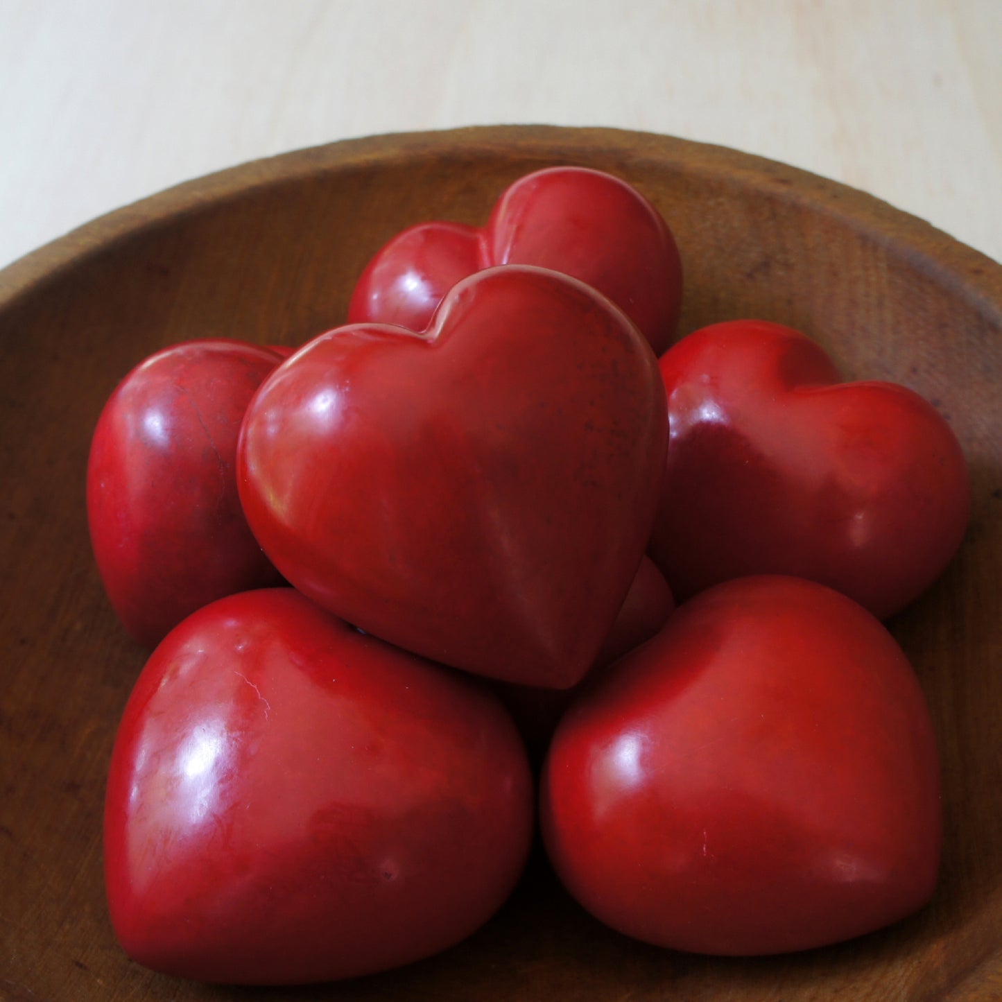 Large Red Heart Paperweight