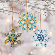 Load image into Gallery viewer, Quilled Snowflake Ornament
