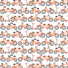 Load image into Gallery viewer, Tank Top Romper - Orange Bikes
