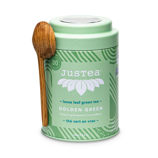 Tea Tin with Spoon