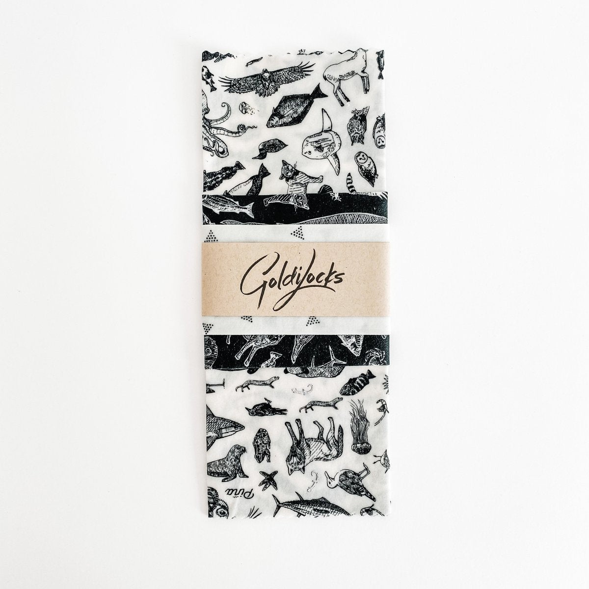 Beeswax Food Wraps: Species of Ucluelet Set of 3
