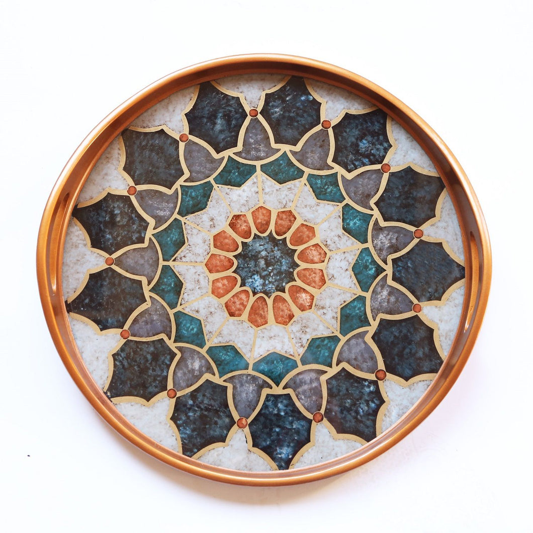 Medieval Painted Tray