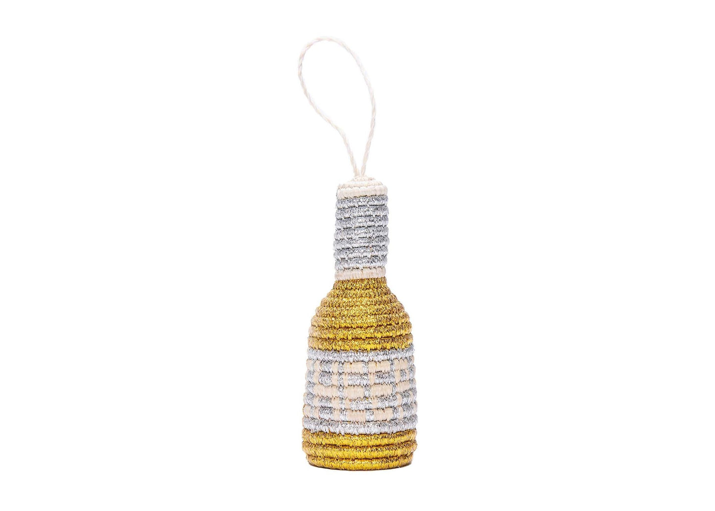 Cheers Bottle Ornament