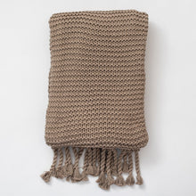 Load image into Gallery viewer, Organic Cotton Comfy Knit Throw
