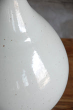 Load image into Gallery viewer, Large White Glazed Bottle Vase
