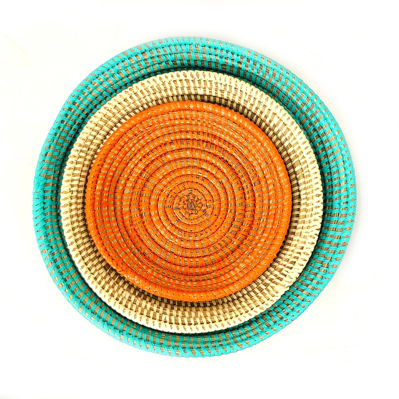 Handwoven Tabletop Basket Bowls