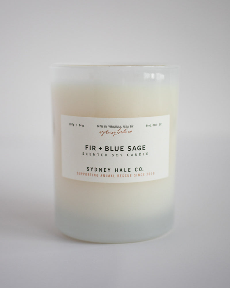 Fir + Blue Sage Candle