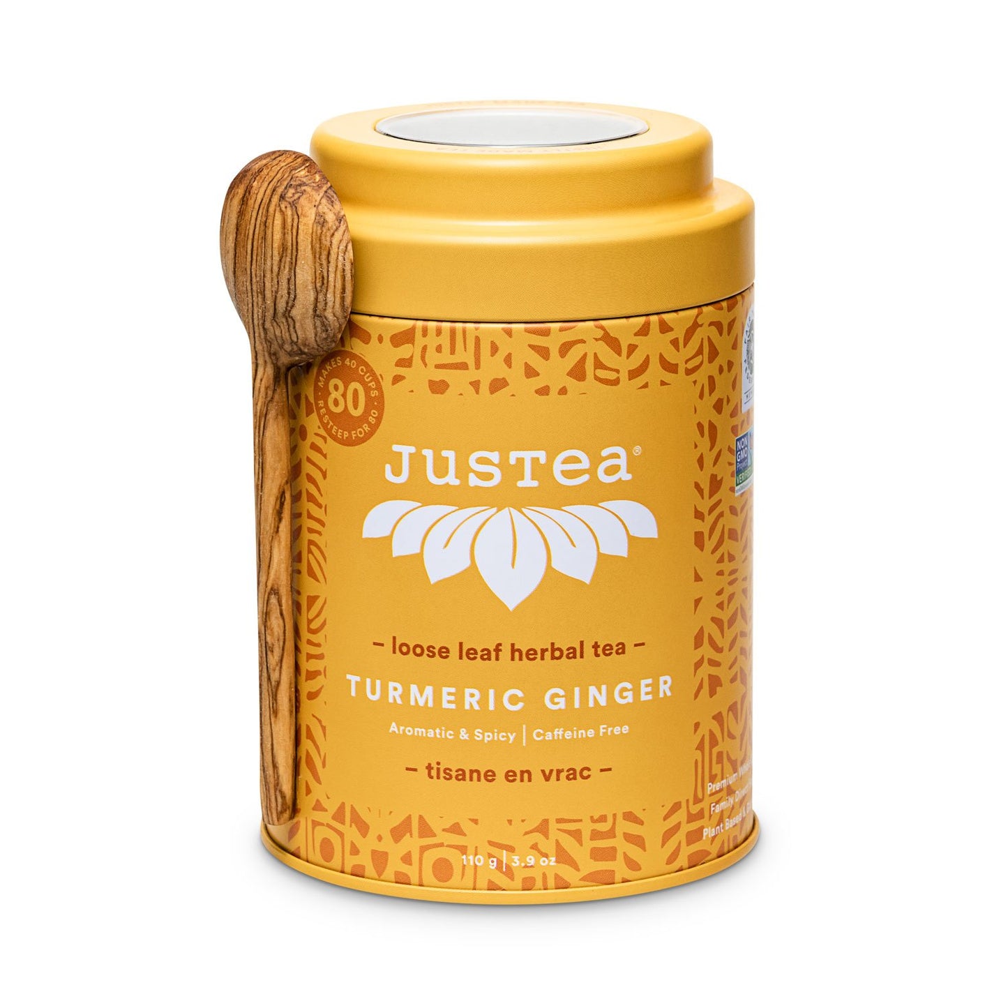 Tea Tin with Spoon