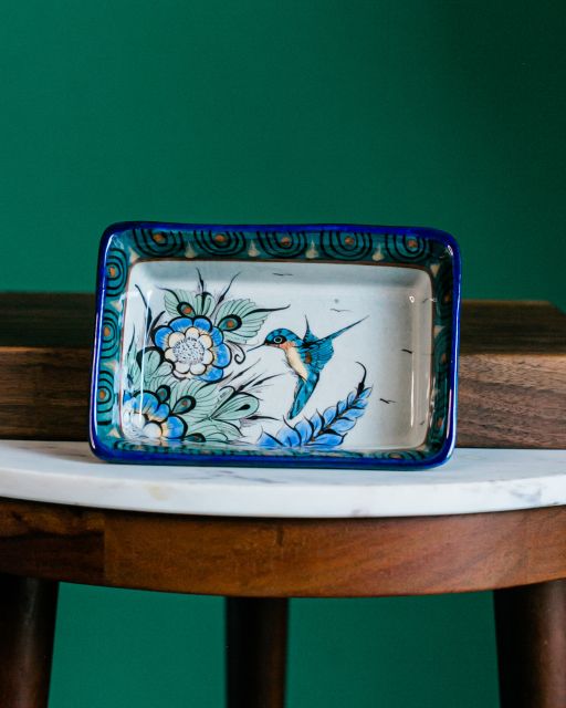 Wild Bird Rectangle Dish