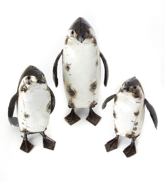 Recycled Metal Penguin