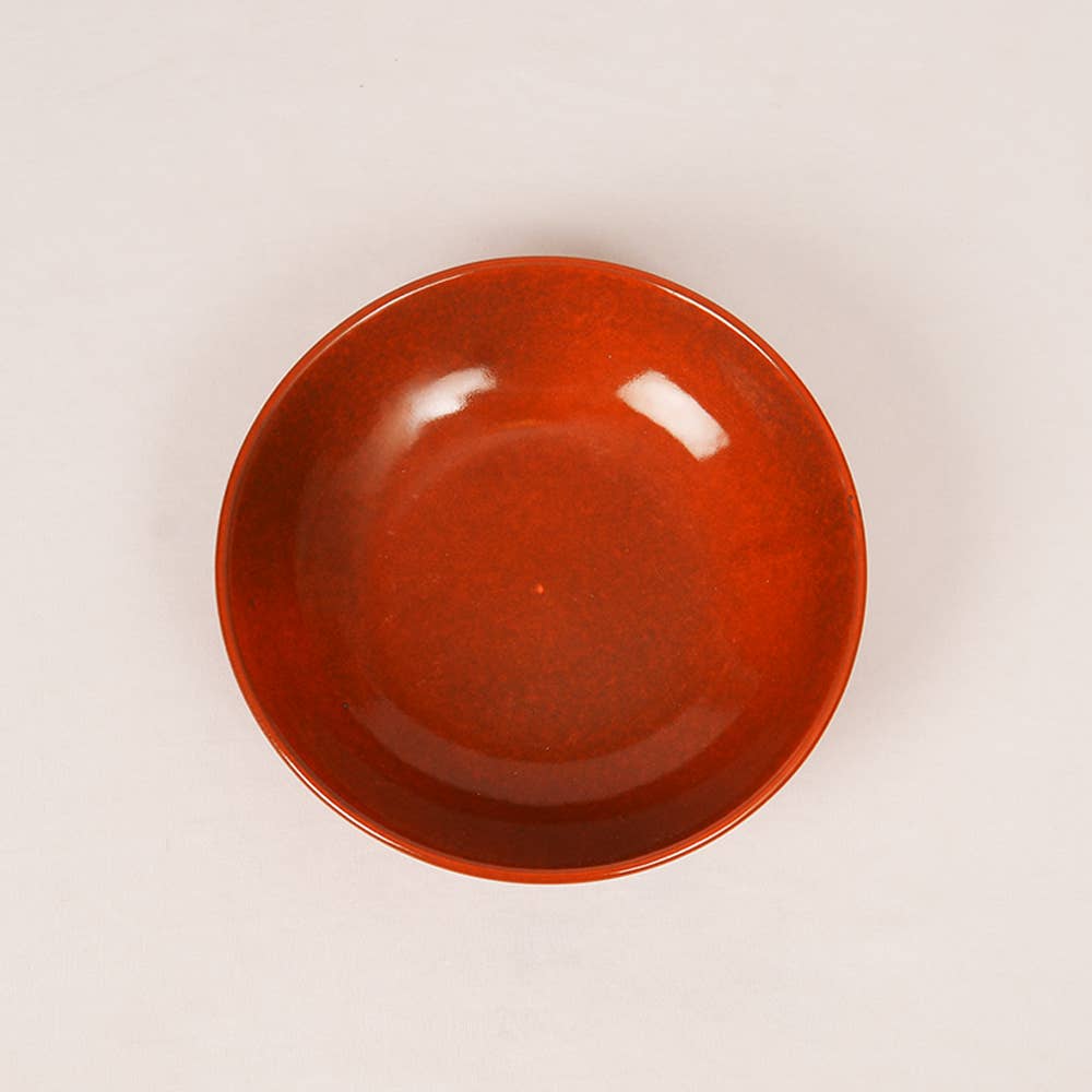 AU Natural Ceramic Bowl in Burnt Orange
