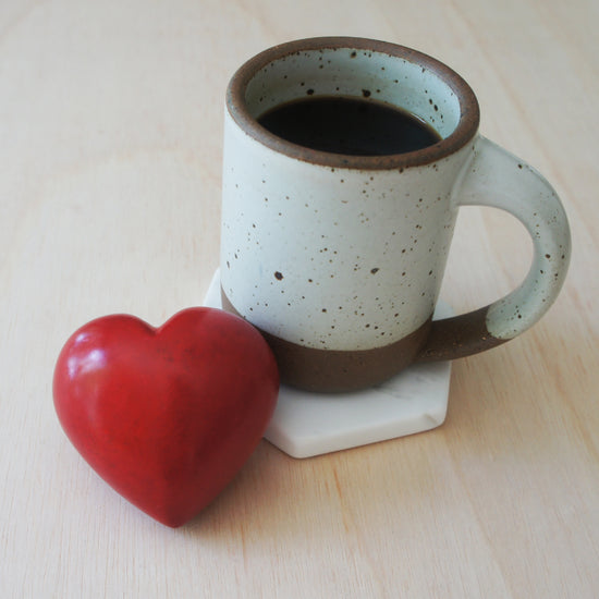 Large Red Heart Paperweight