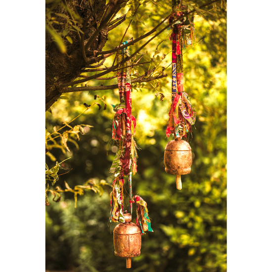 Sari Fringe Ribbon Bell
