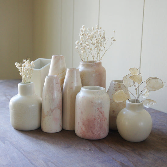 Natural Candleholder Vases