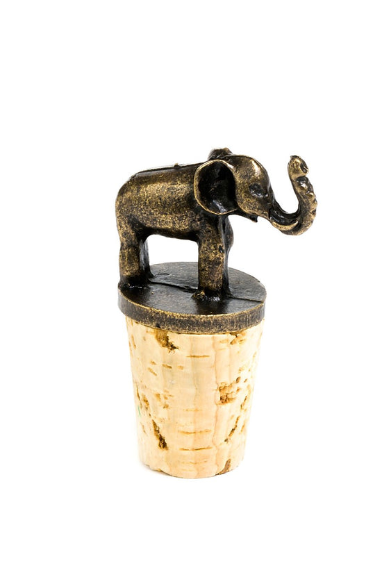 Brass Wine Bottle Stopper - Animals