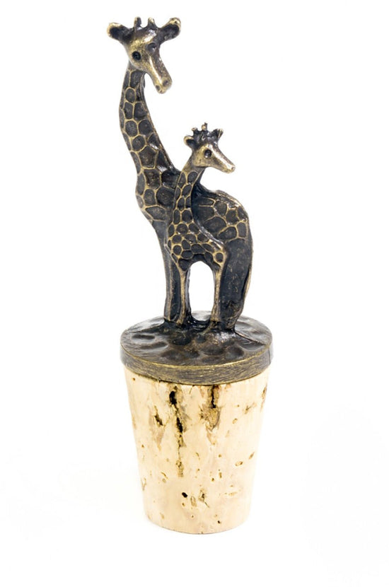 Brass Wine Bottle Stopper - Animals
