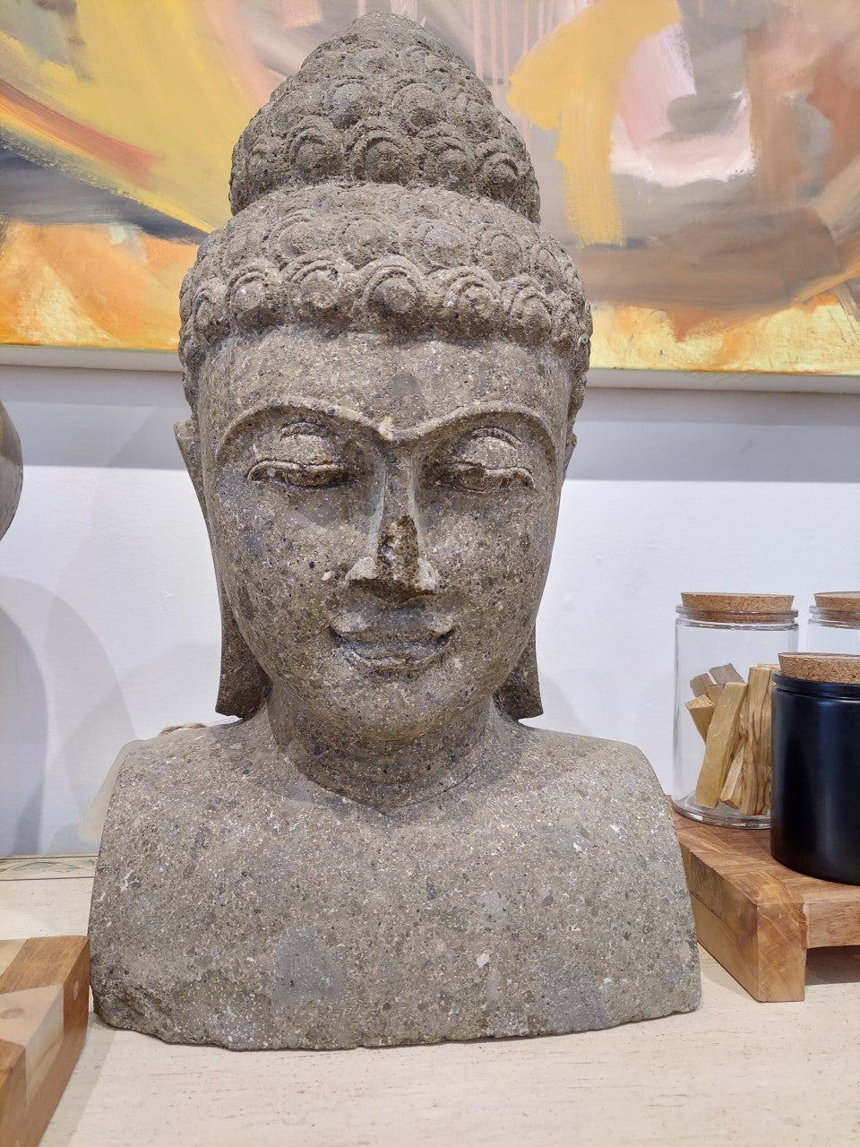 Buddha Bust Statue