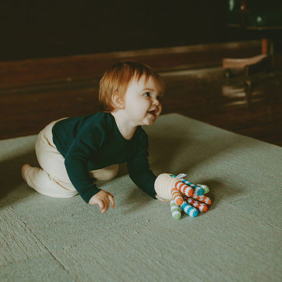 Rainbow Octopus Rattle