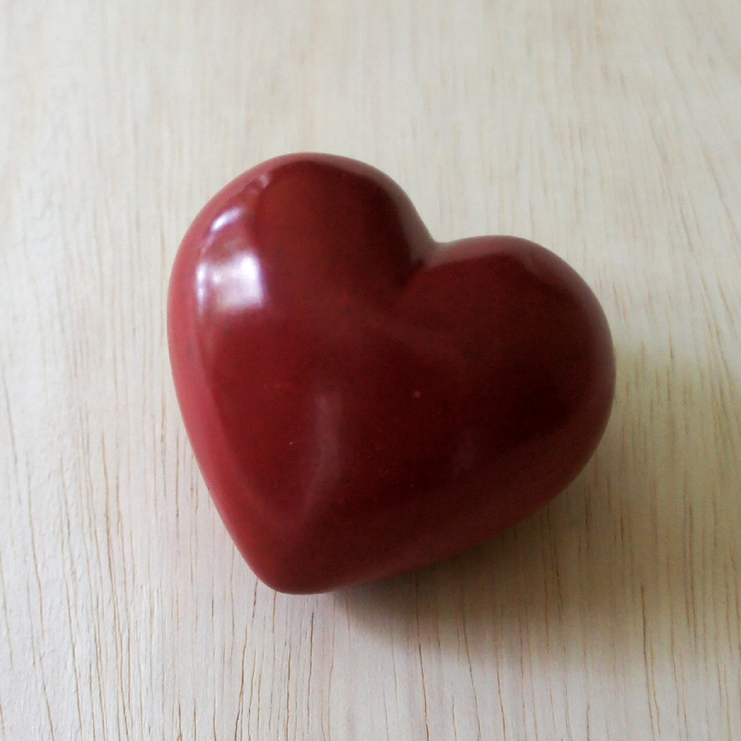 Large Red Heart Paperweight