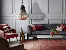 Clay Beaded Ombre Chandelier