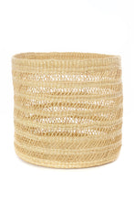 Load image into Gallery viewer, Lace Weave Basket Bins from Ghana
