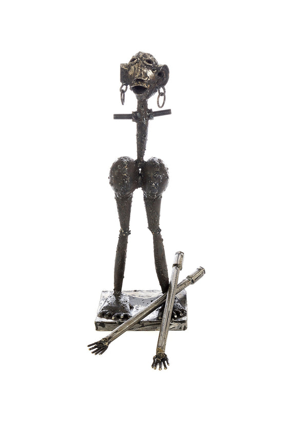 Reclaimed Metal Mama Display Stands