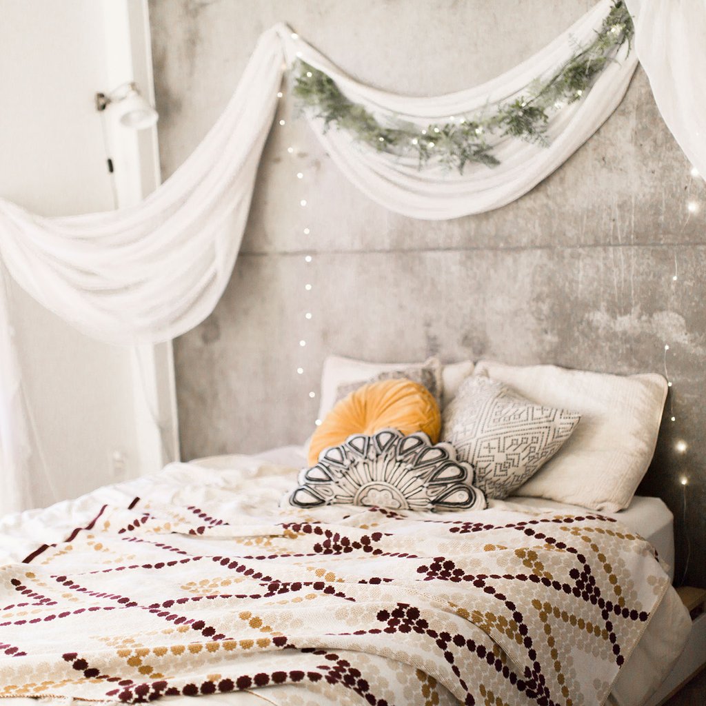 Kaland Geometric Throw Blanket