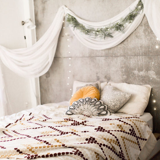 Kaland Geometric Throw Blanket