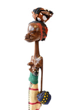 Load image into Gallery viewer, Mozambican Sandalwood Mama and Baby Sculpture
