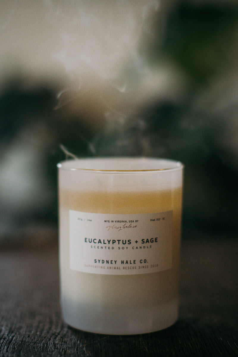 Eucalyptus + Sage Candle