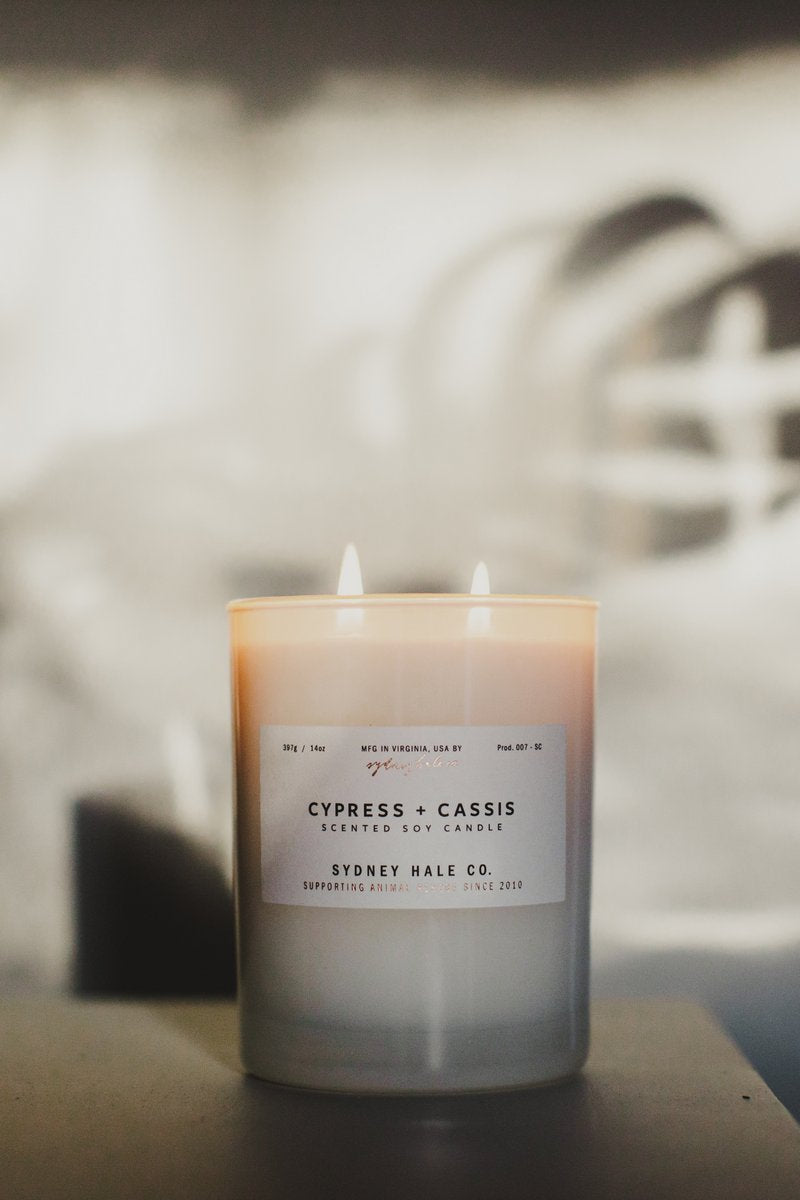 Cypress + Cassis Candle