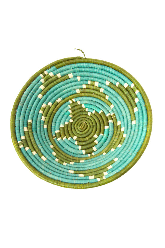 Ugandan Lake Wamala Raffia Coiled Baskets
