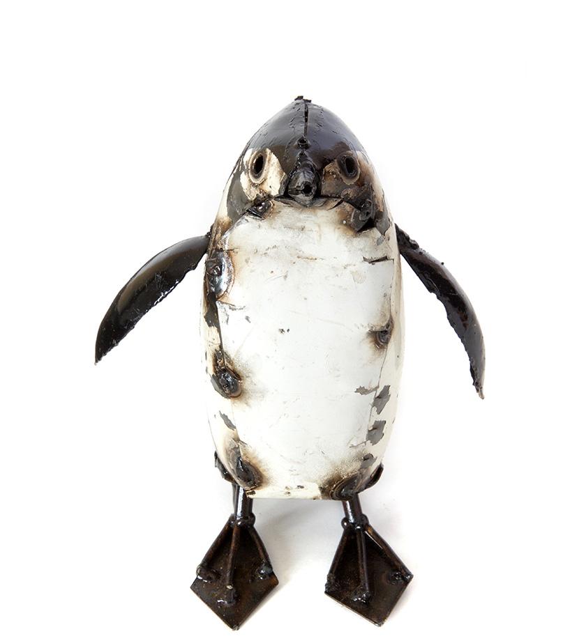 Recycled Metal Penguin