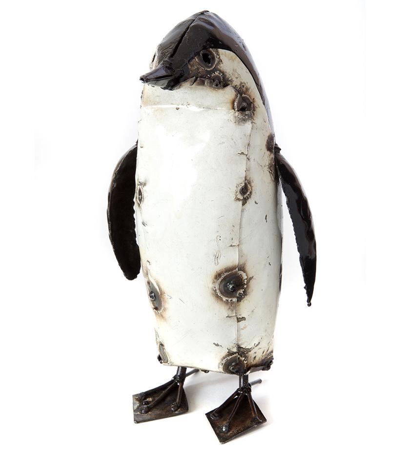 Recycled Metal Penguin